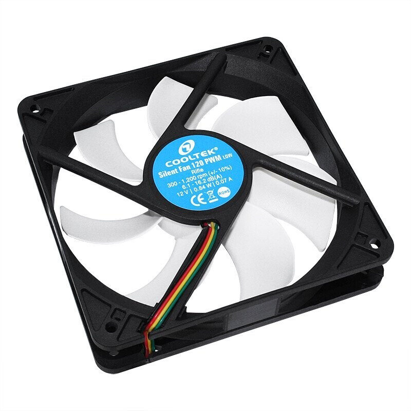 Cooltek Silent Fan 120 PWM low (CT120PWML-B)