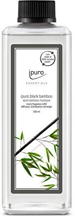 ipuro - erfrischender ipuro black bamboo Raumduft - dezenter Raumerfrischer  mit grünen & holzigen Noten - stilvoller Lufterfrischer in der Wohnung für  ein puristisches Dufterlebnis 50 ml : : Drogerie & Körperpflege