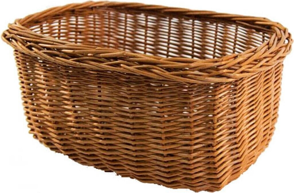 Via Veneto Vintage Wicker Basket for Bicycle