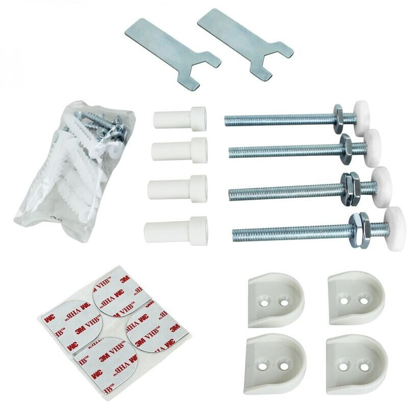 Monsieur Bébé Kit de fixation pour barrière de sécurité Halte