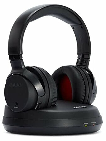 Aiwa WHF-880 HF Hoofdtelefoon Met PLL - Draadloze TV Hoofdtelefoon Tot 100m Bereik