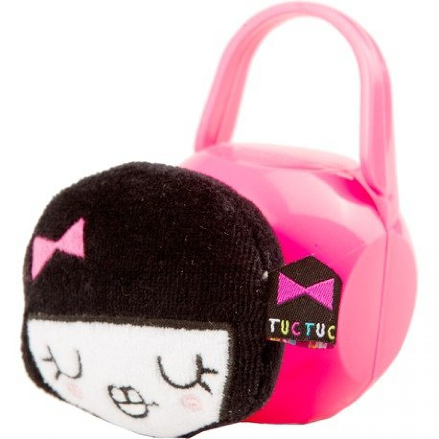 Tuc tuc Baby Dummy Holder People Pink