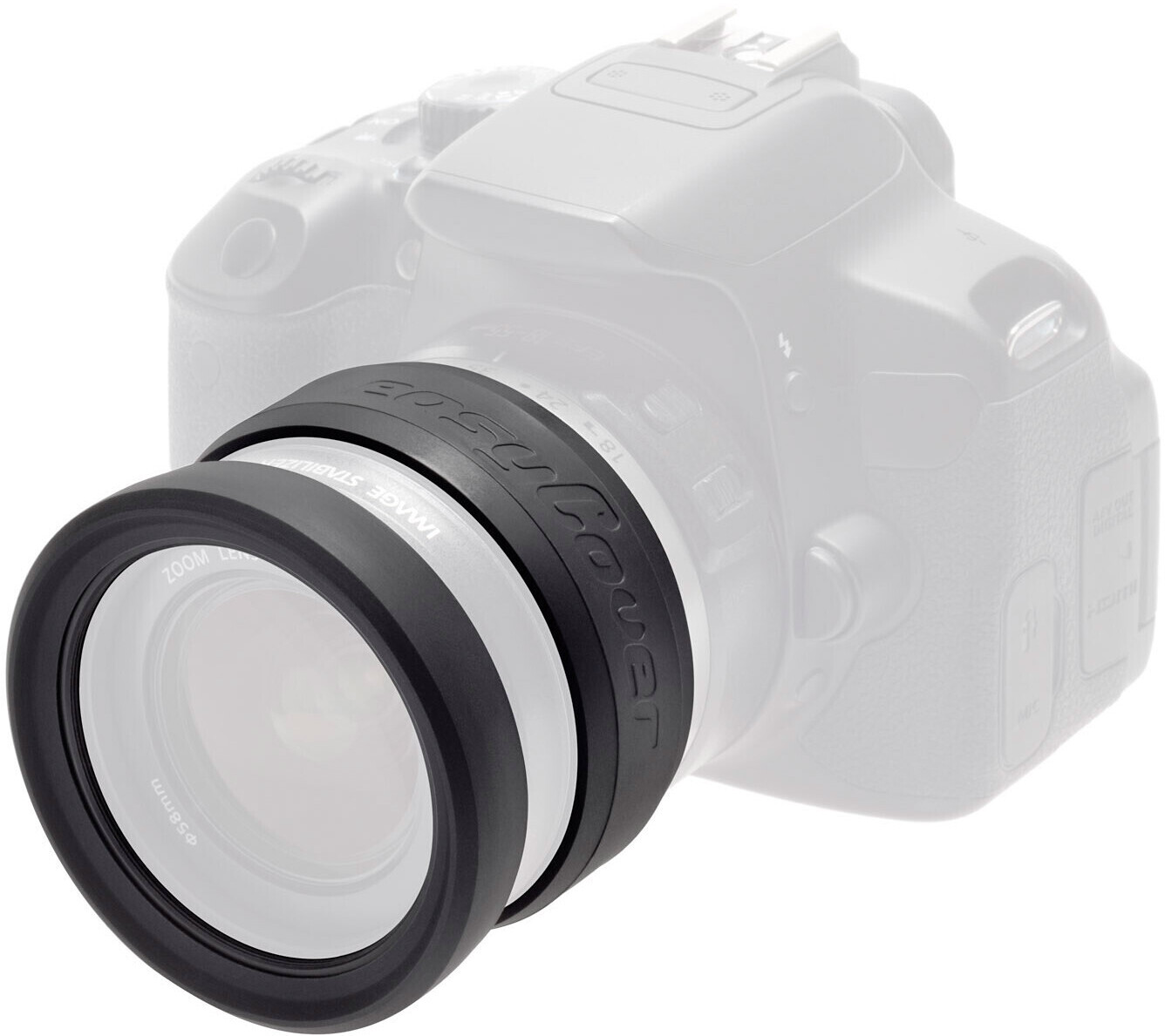 Discovered Lens Rim 72mm black