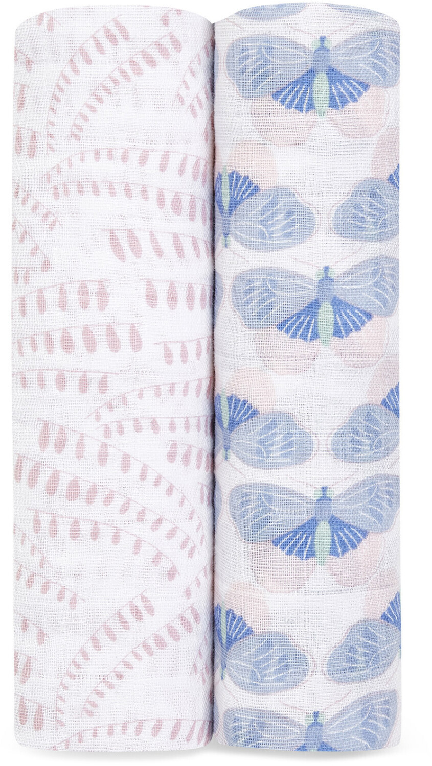 aden + anais Lot de 2 langes en mousseline 120 x 120 cm Deco Dream