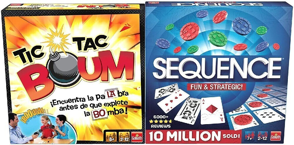 Pack 2: Tic Tac Boum + Sequence (spanish)