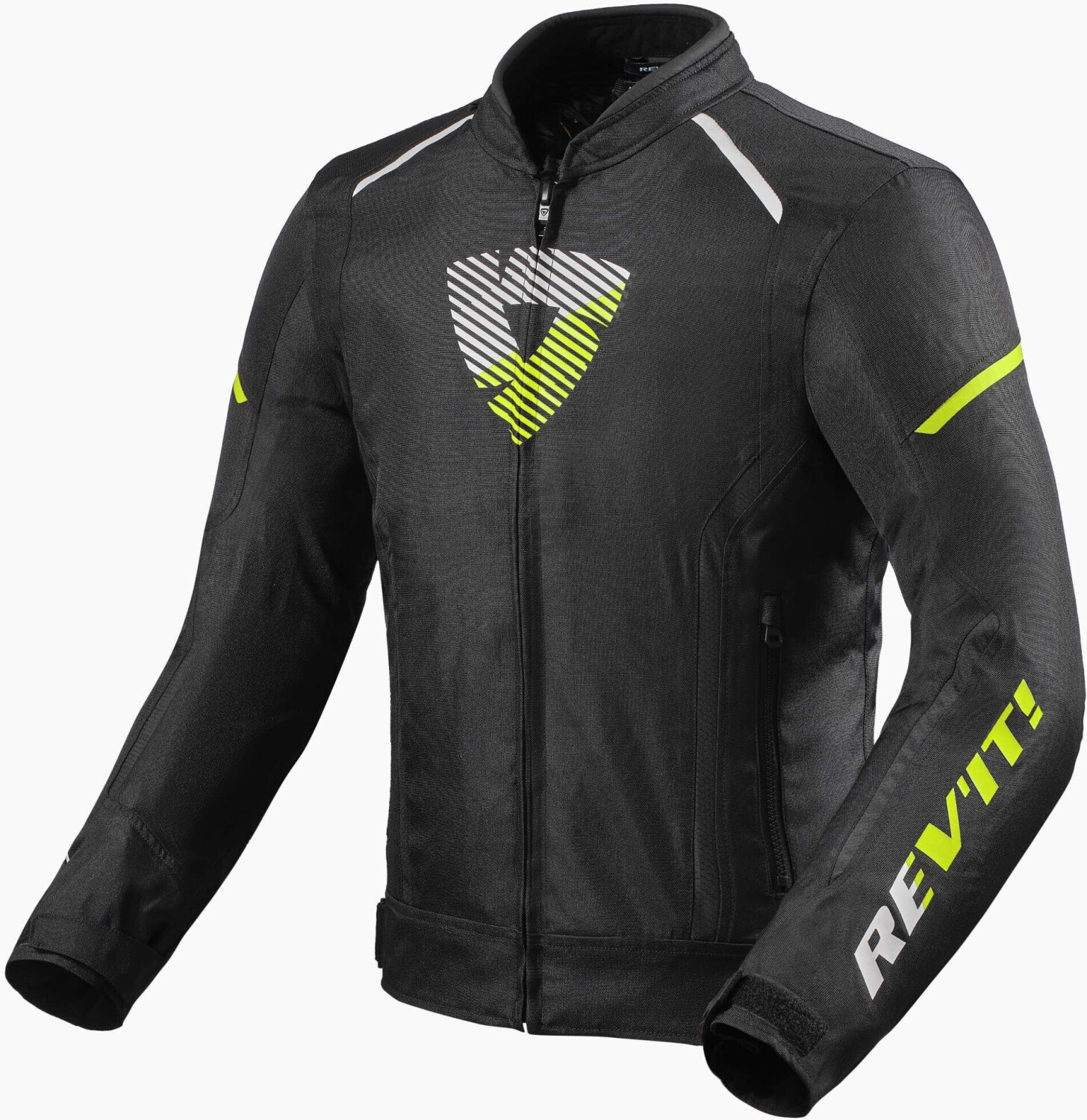 REV'IT! Sprint H20 Jacket Black/Neon Yellow