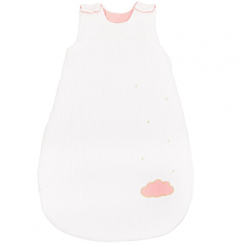 Sauthon Gigoteuse ouatinée Lily 0-6 mois poudrée rose