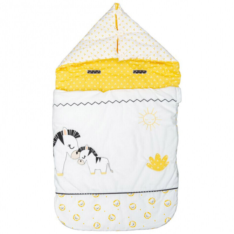 Sauthon Nid d'ange Pluche & Pompon 80 cm