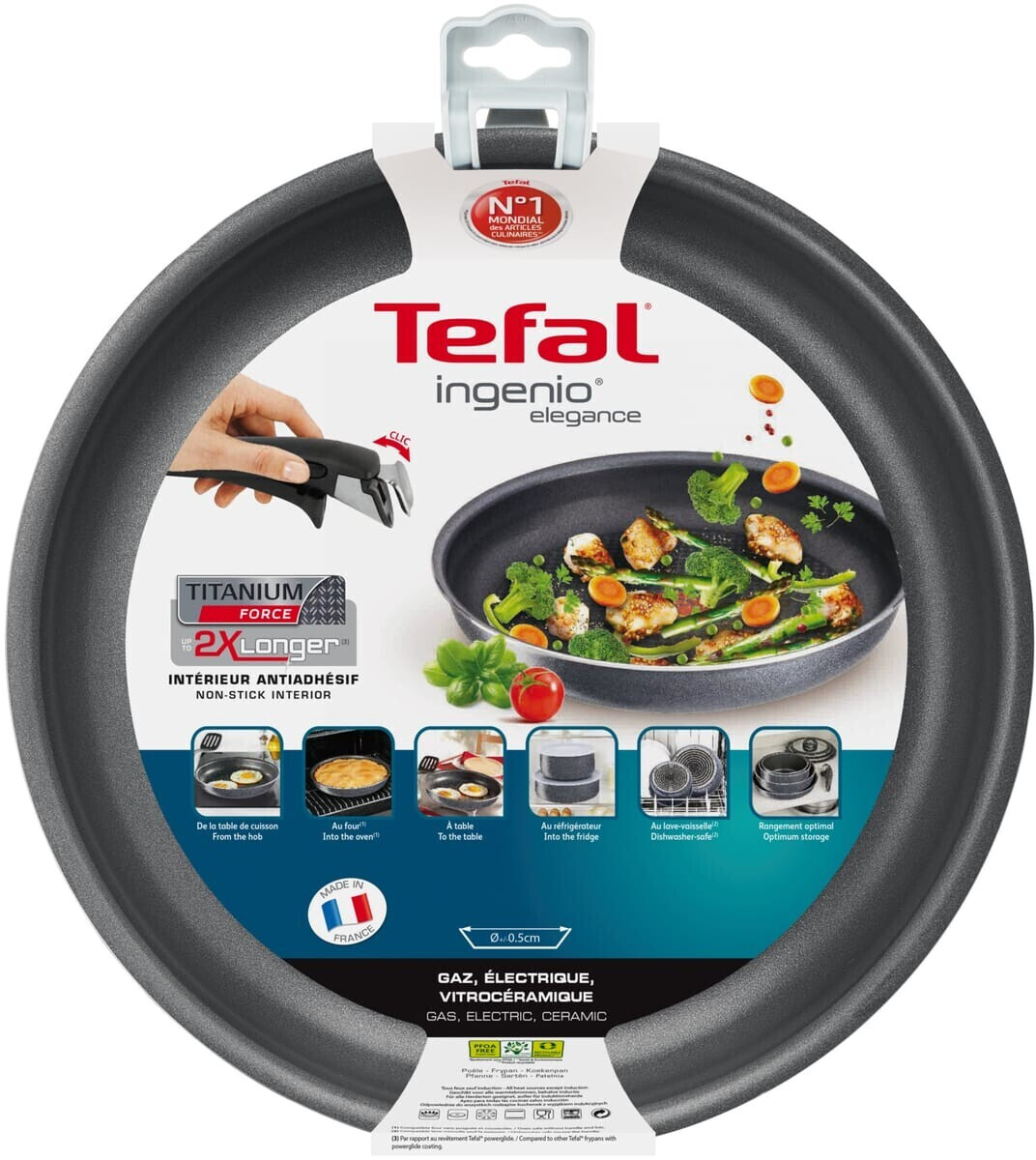 Tefal Poêle Elegance Ingenio