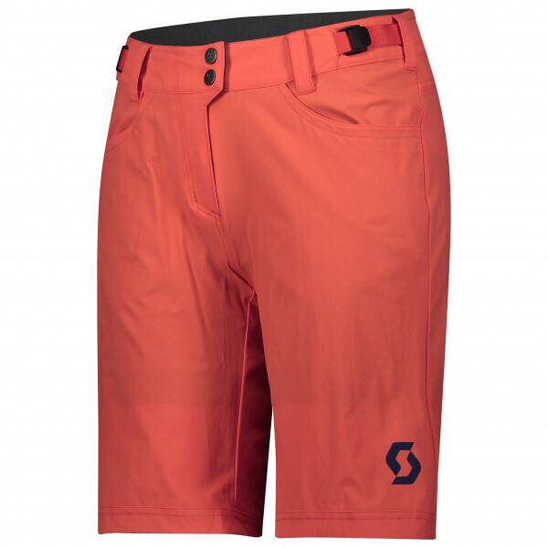 Scott Women's Shorts Trail Flow with Pad flamered