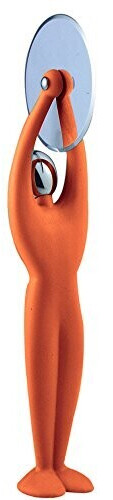 Bugatti Casa 32-7088COU Gym pizza cutter, orange, 6.5 x 3 x 18 cm