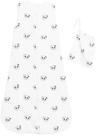Sauthon Gigoteuse lange panda coton bio 100 cm