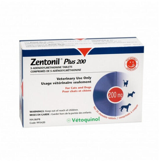 Vetoquinol Zentonil plus 200 mg 30 comprimés