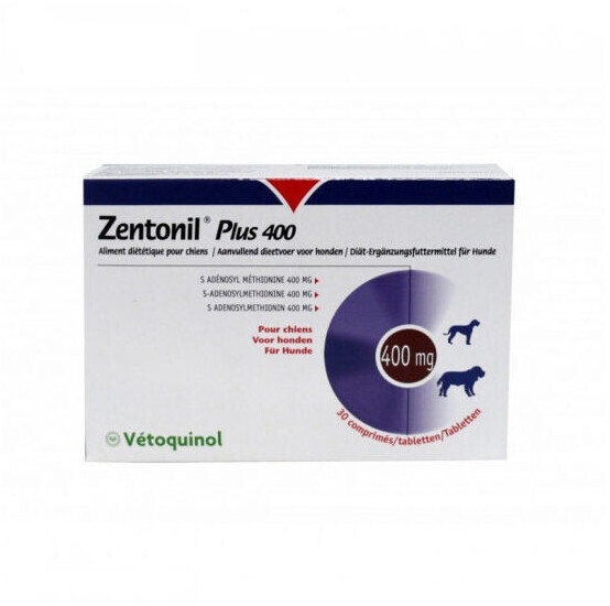 Vetoquinol Zentonil plus 400 mg 30 comprimés
