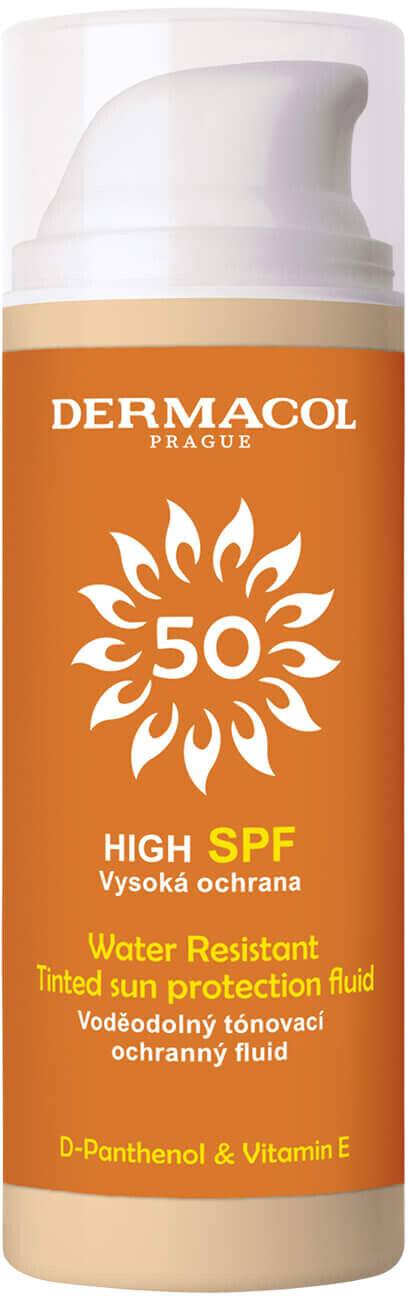Dermacol Water Resistant Tinted Sun Protection Fluid SPF50 (50ml)
