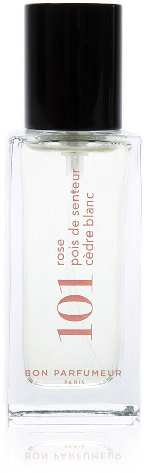 Bon Parfumeur 101 rose, sweet pea, white cedar Eau de Parfum (15ml)