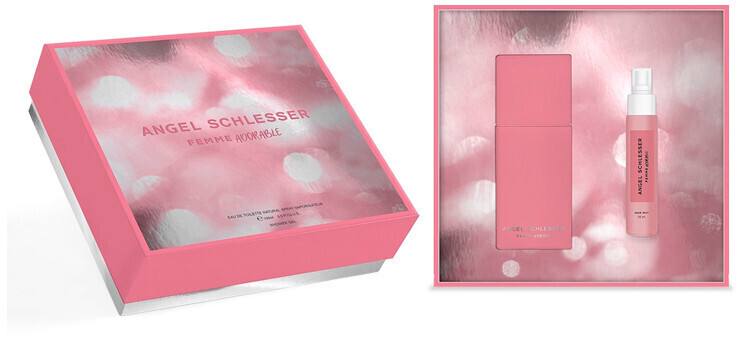 Angel Schlesser Femme Adorable Set (EdT 100 ml + Hair Mist 50 ml)