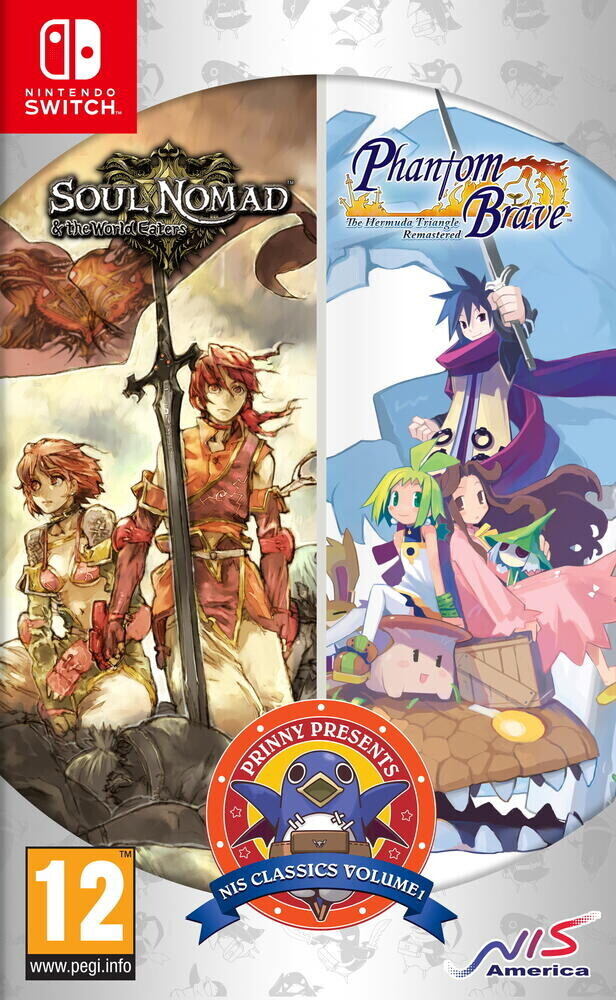 Prinny Presents NIS Classics Volume 1: Phantom Brave: The Hermuda Triangle Remastered / Soul Nomad & the World Eaters (Switch)