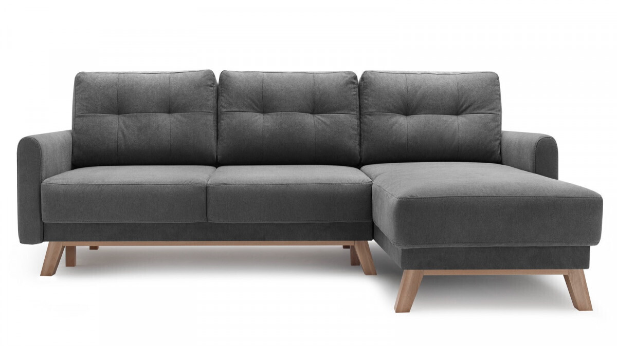 Bobochic Balio angle droit gris foncé
