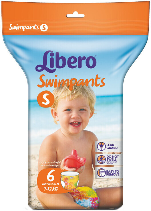 Libero Swimpants mare Piscina S (7-12Kg) 6pcs.