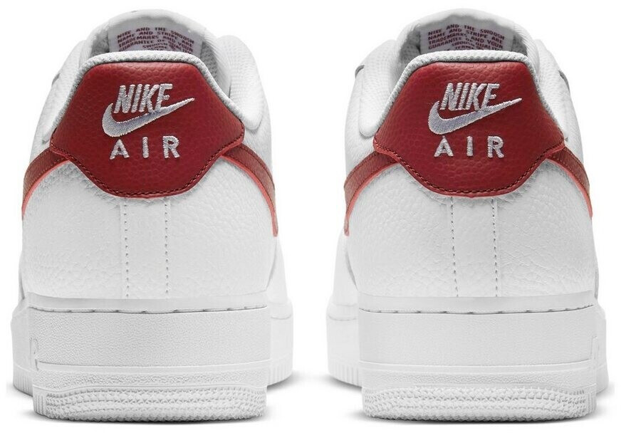 Nike Air Force 1 07 white white team red a 219 40 oggi Migliori prezzi e offerte su idealo