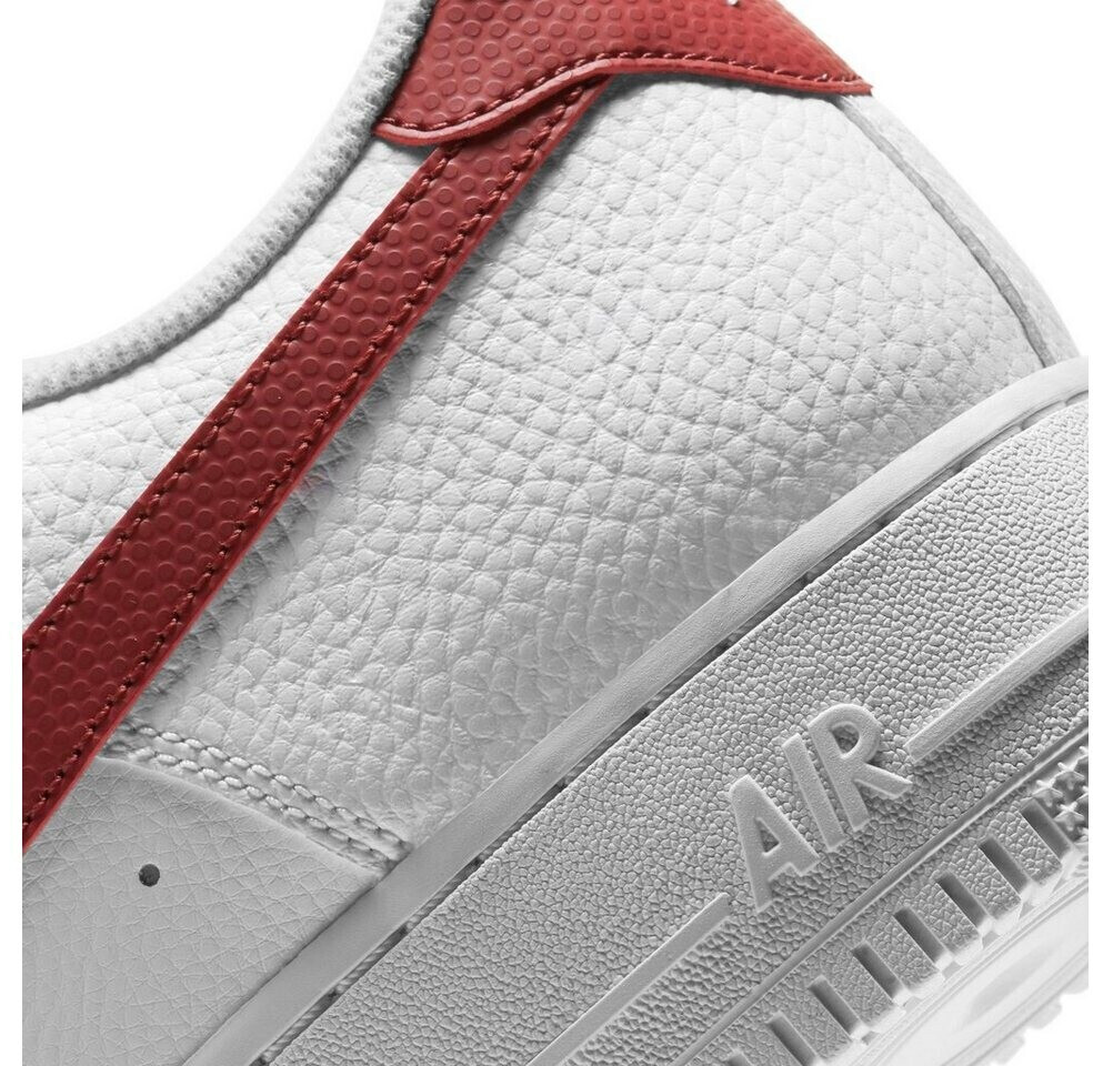 Nike Air Force 1 07 white white team red desde 191 00 Compara precios en idealo