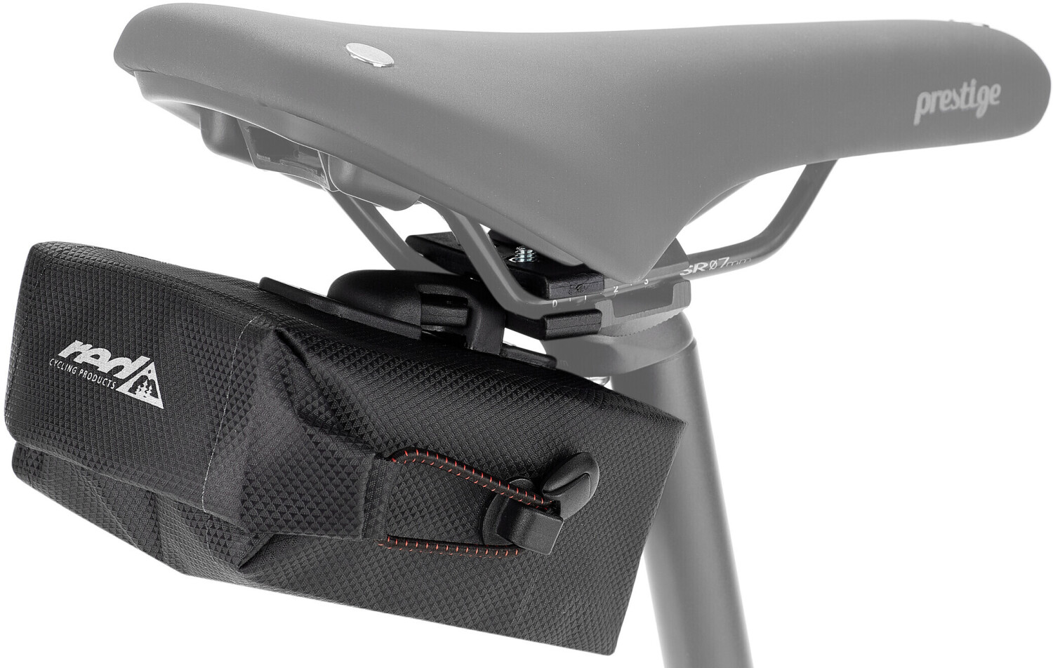 RCP Water Resistant Saddle Bag L black