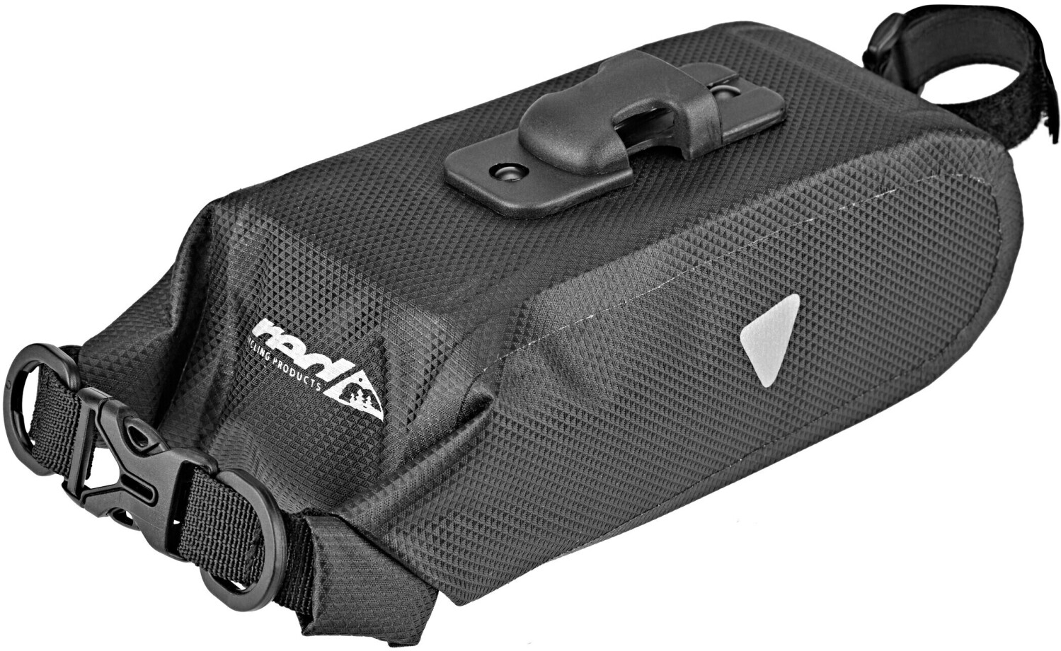 RCP Water Resistant Triangle Saddle Bag black