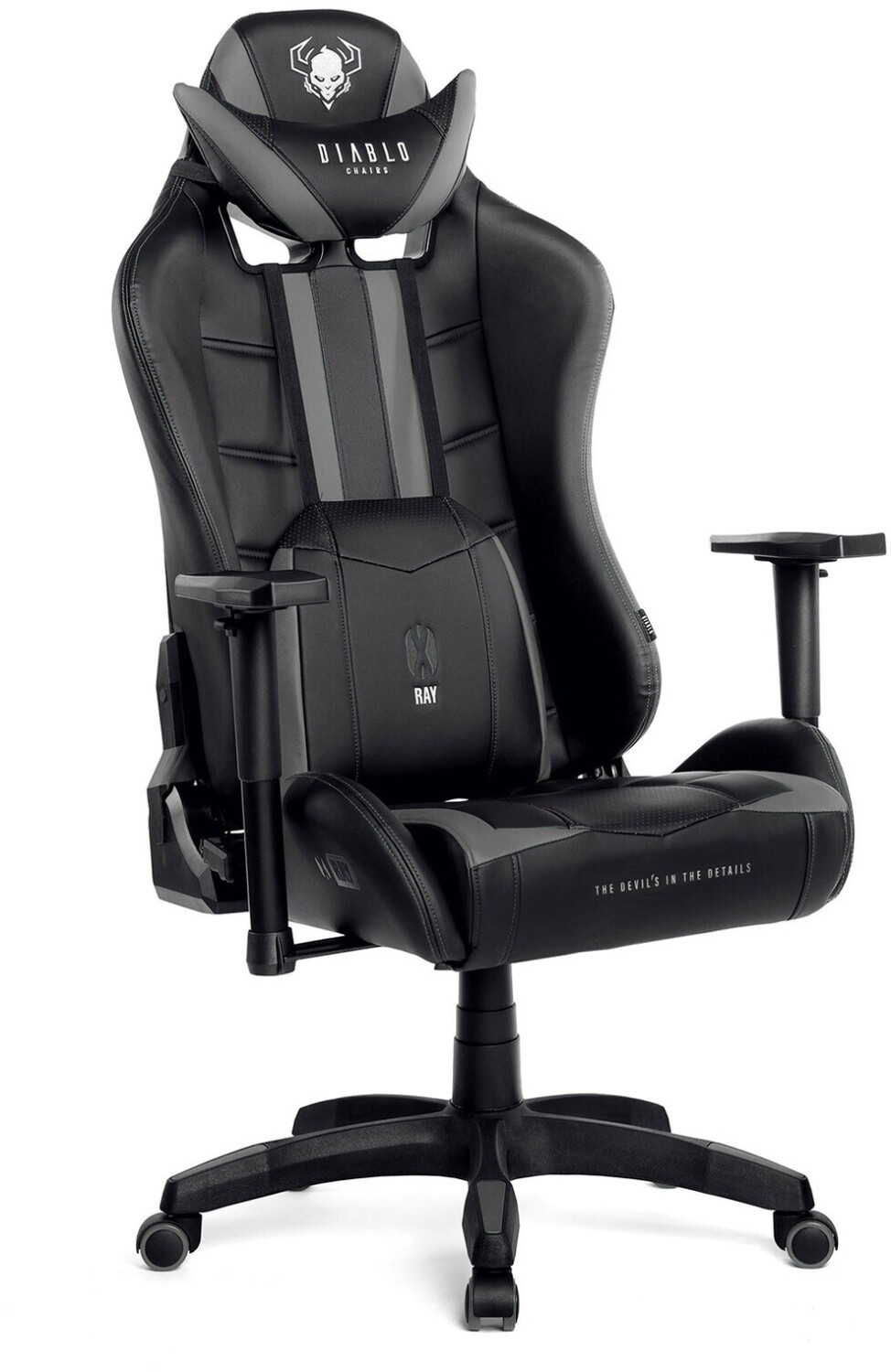 Diablo Chairs Diablo X-Ray Normal Noir/Gris