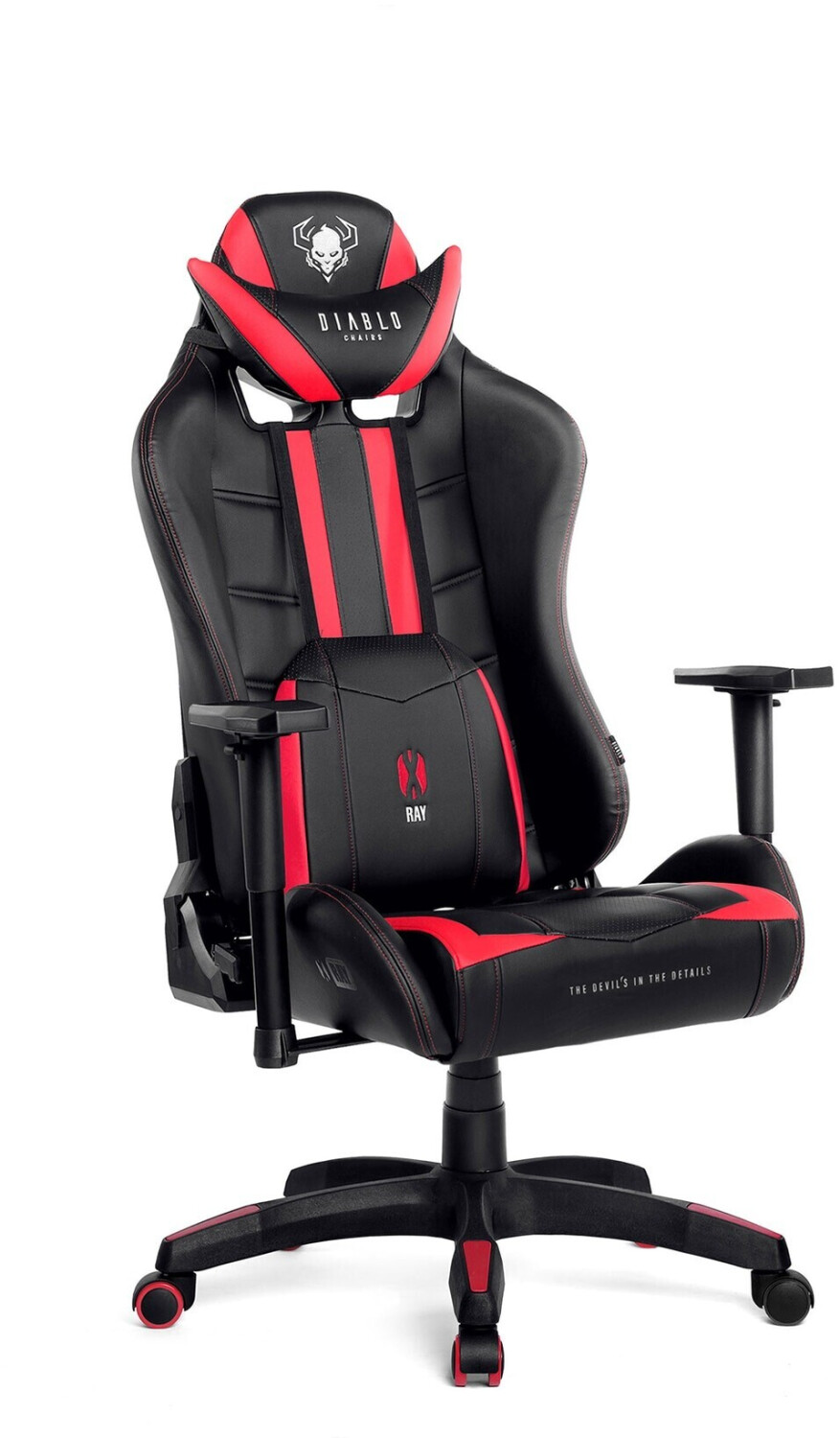 Diablo Chairs X-Ray Enfant Noir/Rouge