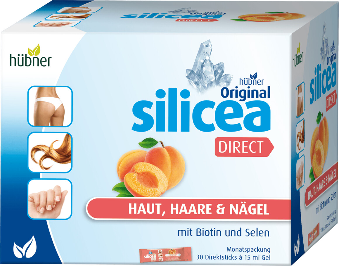HÜBNER Silicea Magen Darm Direct Gel 30 Stick 15 ml