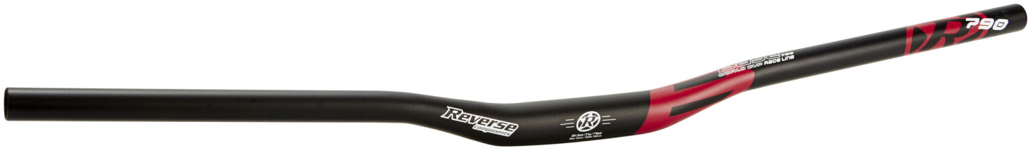 Reverse Base Bar 790mm Ø31,8mm schwarz/rot 18mm