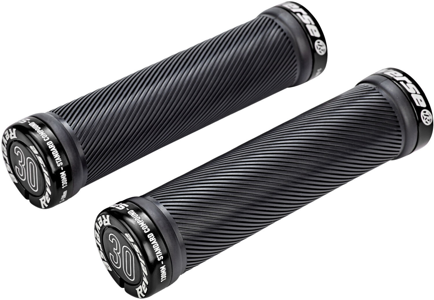 Reverse Nico Vink Signature Series Lock-On grips Ø30x130mm schwarz