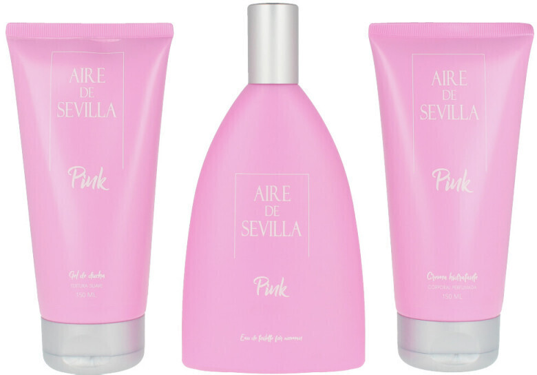 Instituto Español Aire de Sevilla Pink (EdT 150 ml + BL 150 ml + SG 150 ml)
