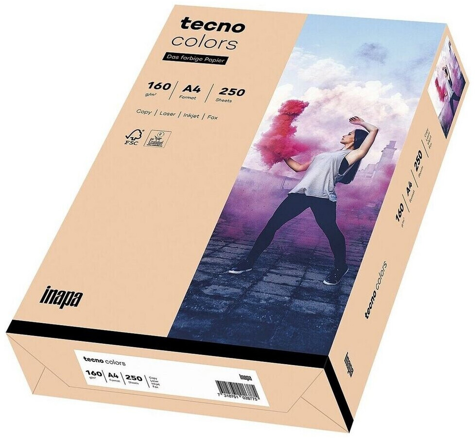 inapa tecno colors A4 160g lachs