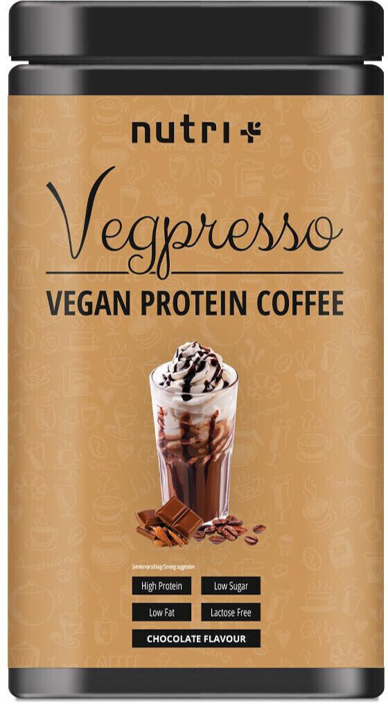 NutriPlus Vegan Protein Vegpresso Coffee 840g Chocolate ab 23,99