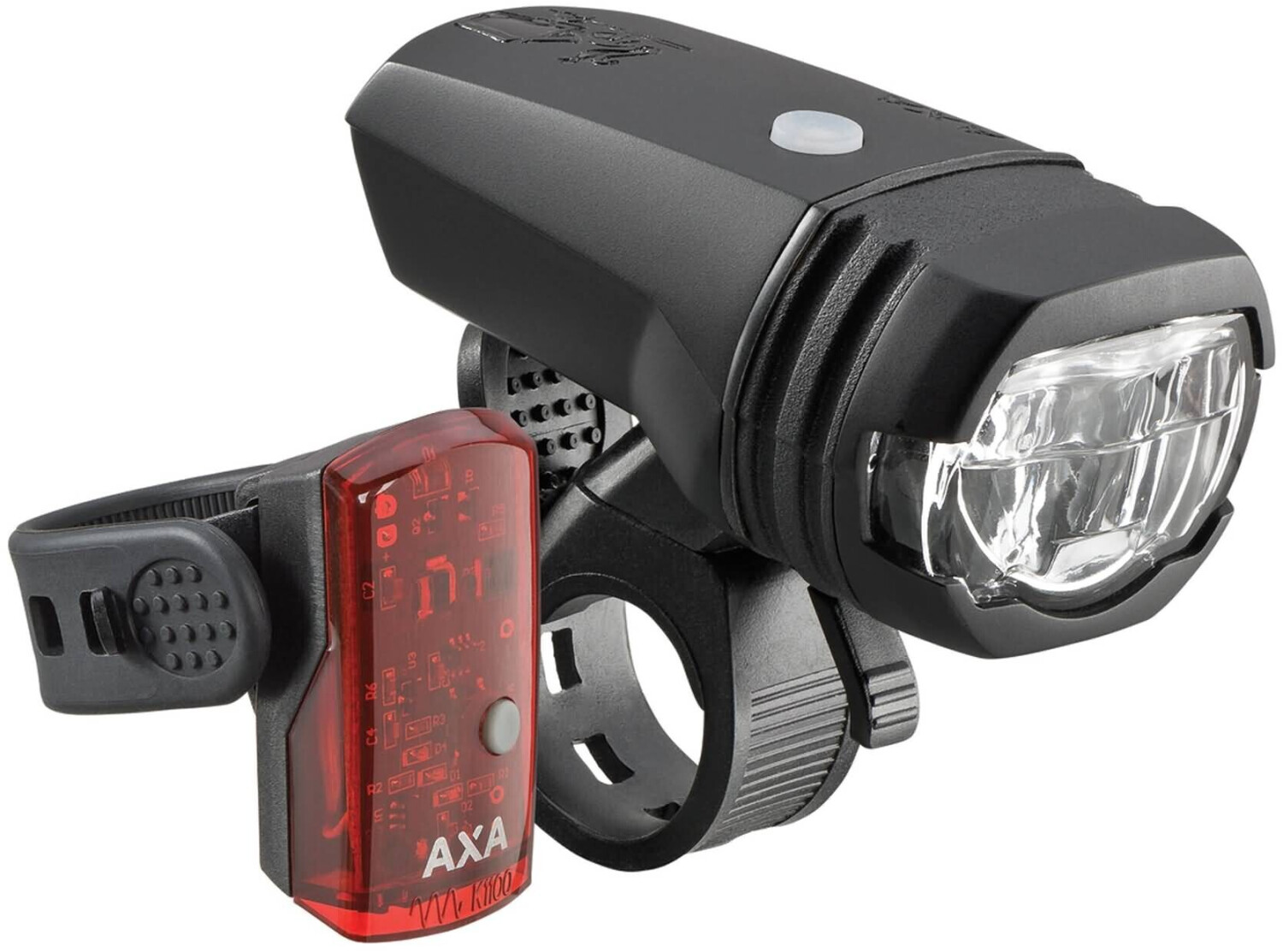 Axa-Basta Greenline 50+greenline 1 Led, black / red