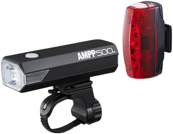 Cateye Ampp500 + rapid Mini 500, black