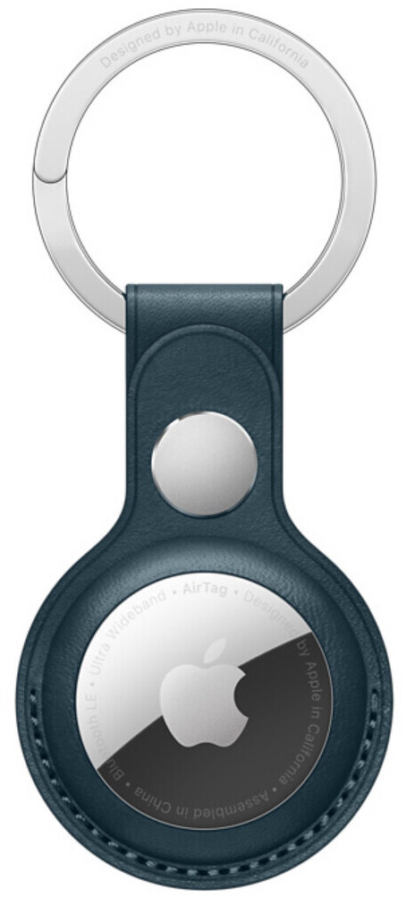 Apple AirTag Schlüsselanhänger aus Leder Baltischblau ab 33,99 € |  Preisvergleich bei