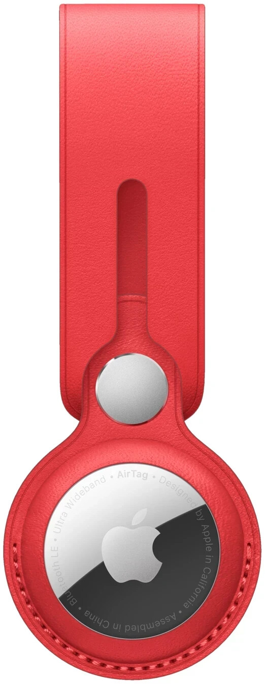 Apple Airtag Leather Loop Product Red Desde 34 10 € Compara Precios En Idealo