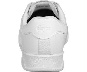 Lacoste challenge trainers hotsell in triple white leather