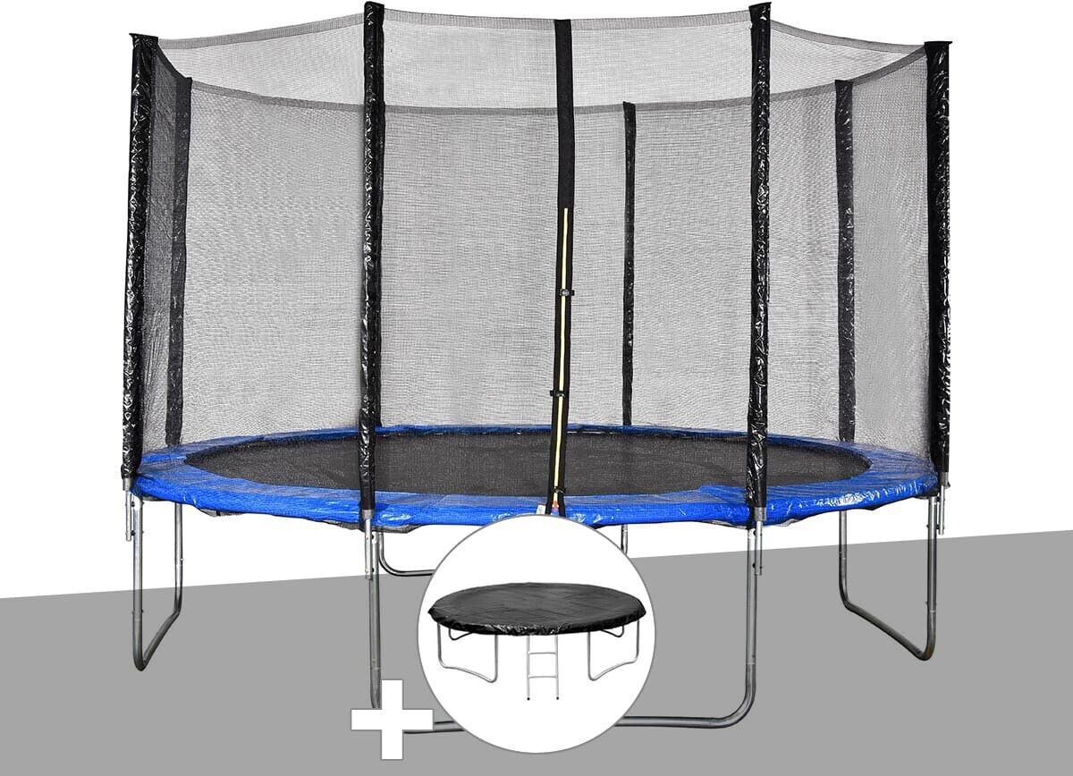 JardiDéco Cronos Ø 3,66 m bleu (avec bâche de protection)