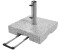 Doppler Granit-Schirmständer mit Zuggriff SL-AZ Ø 32-60 mm 72 kg
