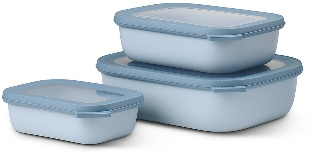Rosti Mepal Cirqula Multi Bowl Set 3 pcs Nordic Blue