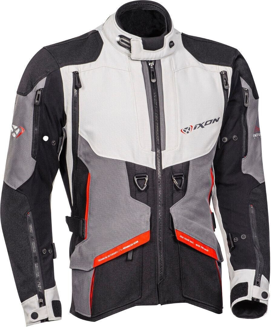 IXON Ragnar Jacket black/grey/red