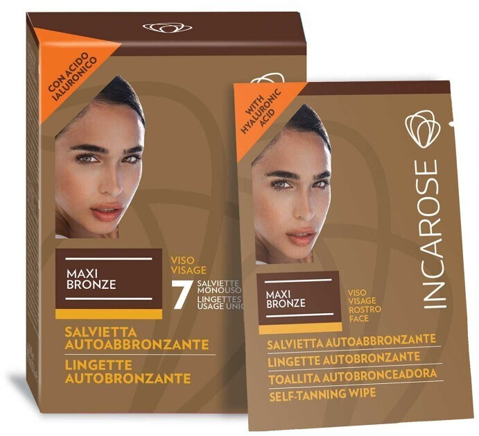 Di-Va S.r.l Incarose Maxi Bronze Self Tanning Wipe