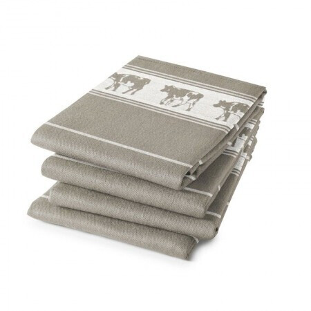 Damai DDDDD Tea Towel Bont Taupe (6 pcs)