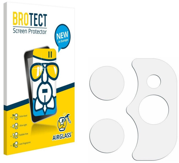 BROTECT Panzerglas Schutzfolie für Apple iPhone 12 Mini (nur Kamera) - AirGlass, extrem Kratzfest, Anti-Fingerprint, Ultra-transparent, Bild 3