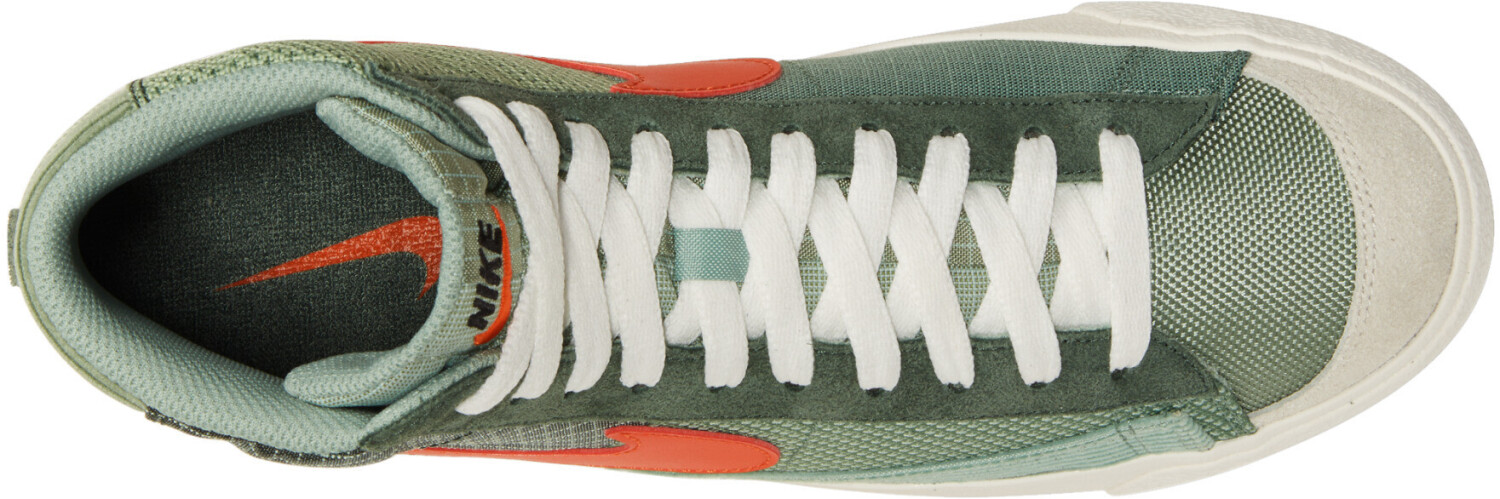 nike blazer green orange