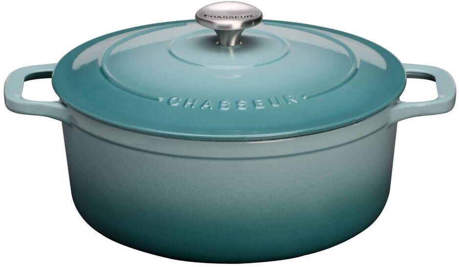 Chasseur Cocotte ronde 28 cm bleu quartz